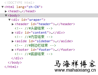 响应式网页html结构 响应式网页html结构