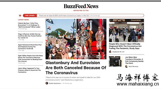 新闻聚合平台BuzzFeed的盈利模式转型成功经验分享-马海祥博客