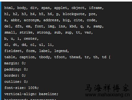 网页制作中常用的20个优化CSS代码技巧-马海祥博客