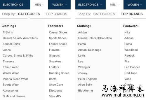 如何规划并架构网站的导航信息结构-马海祥博客