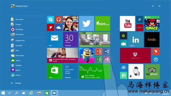 新版Continuum界面可能到来 关于消费者版Windows10操作系统的十大看点-马海祥博客