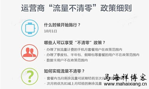 流量不清零的基本方案 手机流量不清零的来龙去脉-马海祥博客