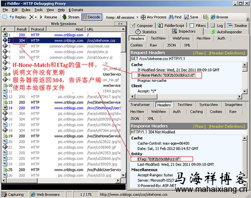 返回一个304状态 HTTP协议的详解-马海祥博客