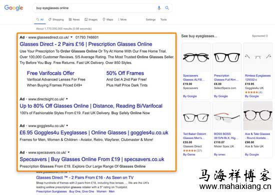 全面研究了解一下谷歌搜索引擎结果页(SERP)-马海祥博客